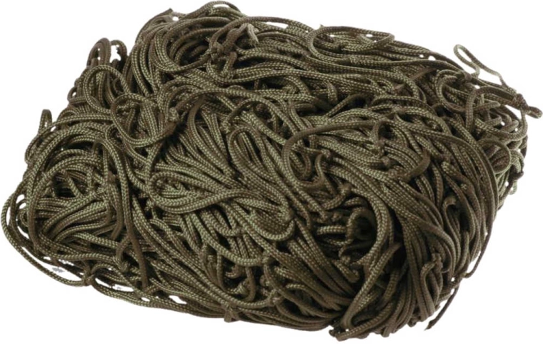 NOE dekorativt ophængningsnet khaki 120 × 400 cm