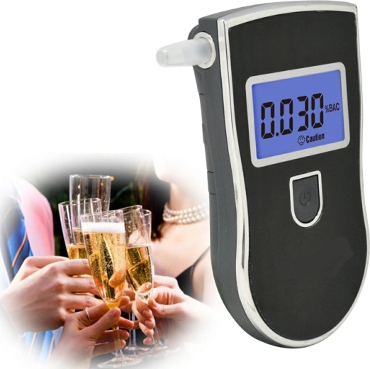 Al6 lcd-åndedrætsanalysator med mundstykker