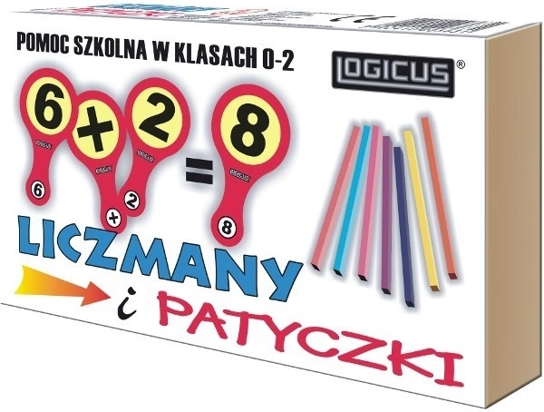 Tæller og træpinde til at lære tallene 0–20