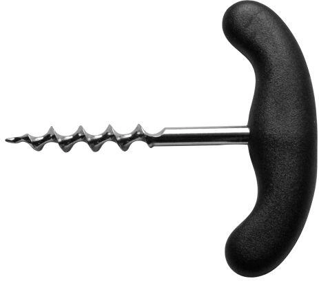 Flaskeåbner til vin med ergonomisk håndtag