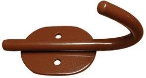 Knage Mono Mini 40 × 80 mm, brun, stål