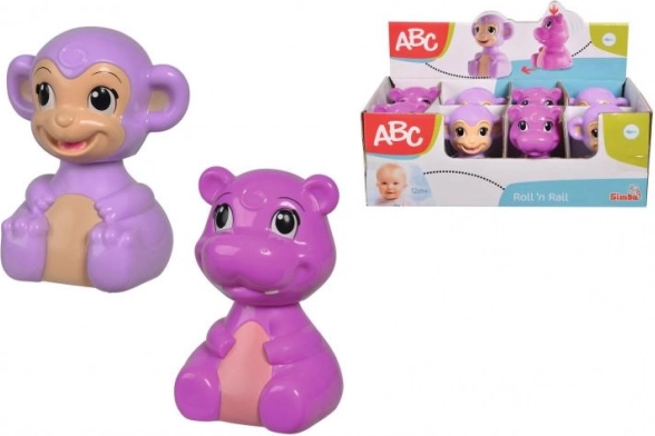 Abe og Ært Tryk og Kør-legetøj