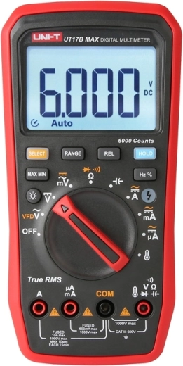 Digitalt multimeter Uni-T True RMS UT17B MAX
