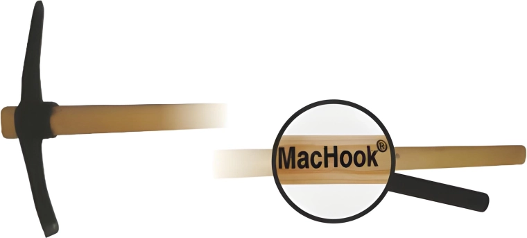 Hakke 2,5 kg med træskaft 95 cm