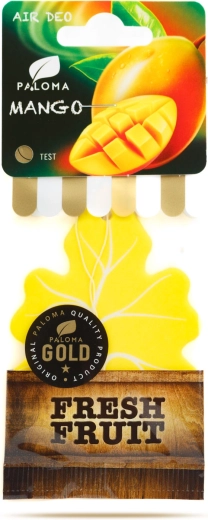 Hængende luftfrisker til bilen Paloma Gold Fresh Fruit Mango