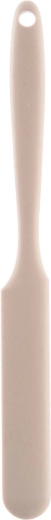 Køkkenspatel med silikonearbejdsdel og metalhåndtag 24,5 cm beige