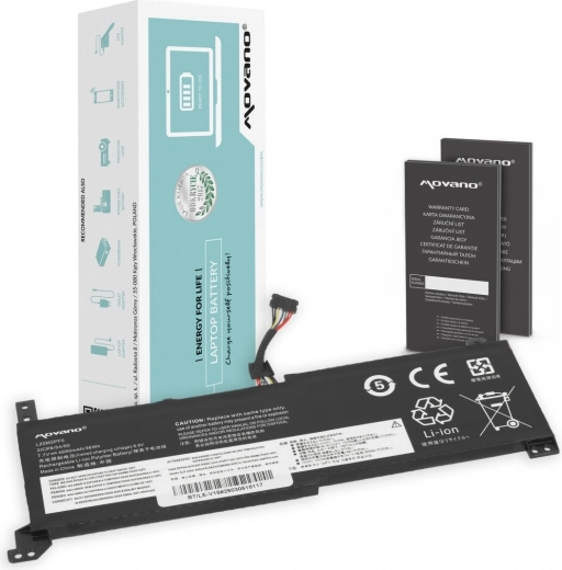 Movano-batteri til Lenovo V14/V15/V17 G2 (L20M2PF0, L20C2PF0, L20L2PF0) 4650 mAh 36 Wh