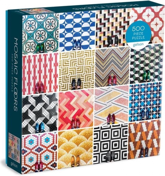 Galison puslespil Mozaiske gulve 500 brikker