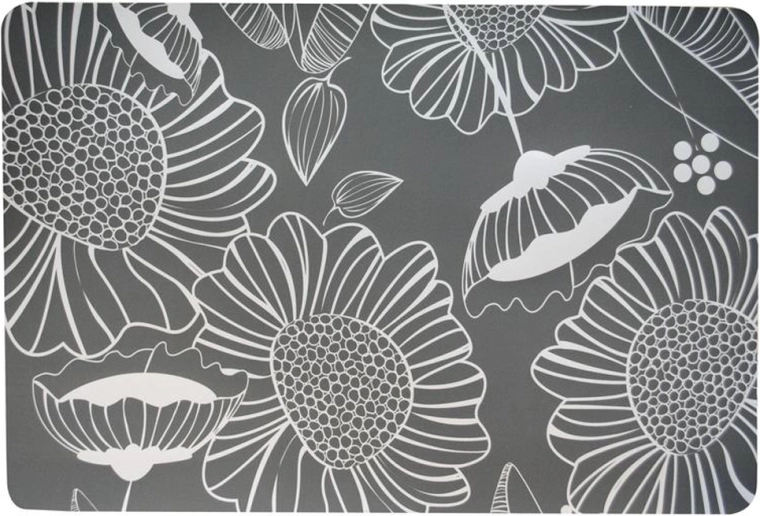 Plastik dækkeserviet TORO blomster 28 × 43 cm