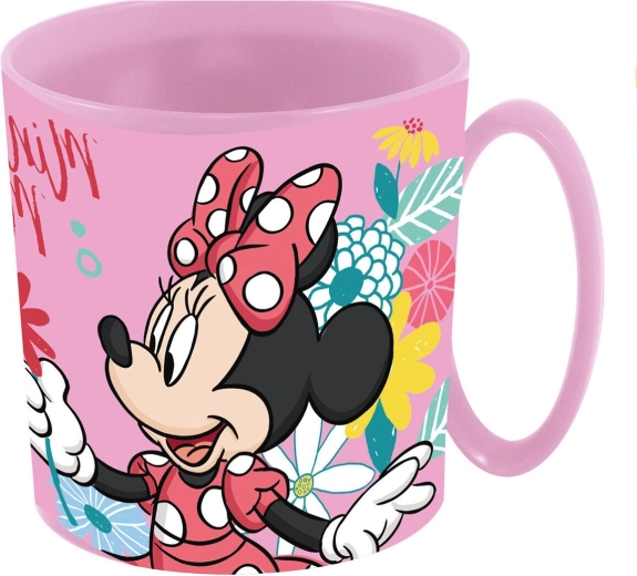 Børnekrus 350 ml Minnie plast pink