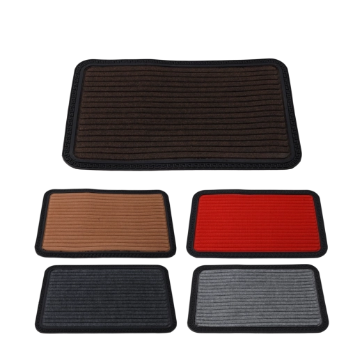 Gummi dørmåtte med polypropylen 40 × 60 cm