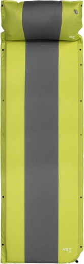 Selvoppustelig liggeunderlag med pude NILS Camp grøn
