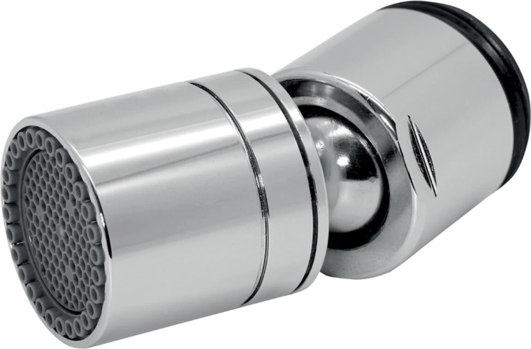 Sparende totrins led-Perlator ECO krom