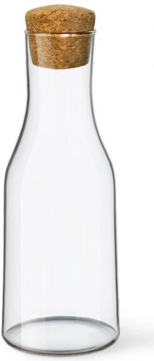 Glaskaraffel 500 ml med korkprop Bastia