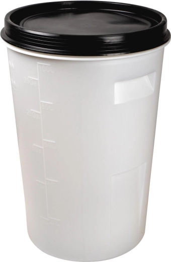 Konisk plasttønde 110 l