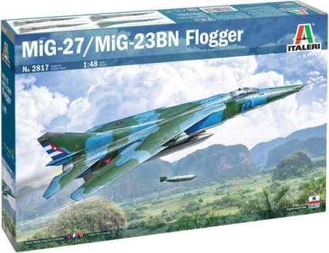 Plastikmodel MiG-27/MiG-23BN Flogger 1/48