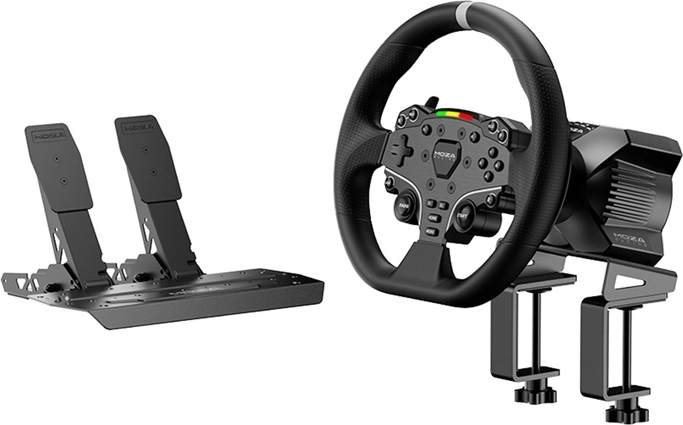 MOZA Racing R3 racersæt til PC med ES-rat og SR-P Lite-pedaler