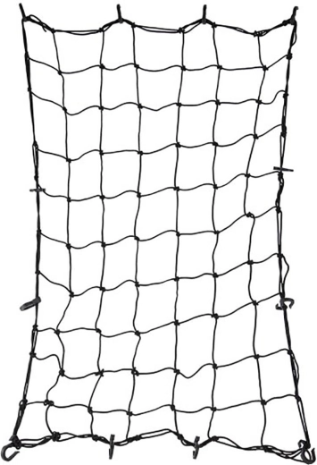 Elastisk fastgørelsesnet med kroge 80 × 120 cm