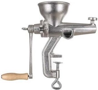 Litruspresser i støbejern til bær med træhåndtag BANQUET