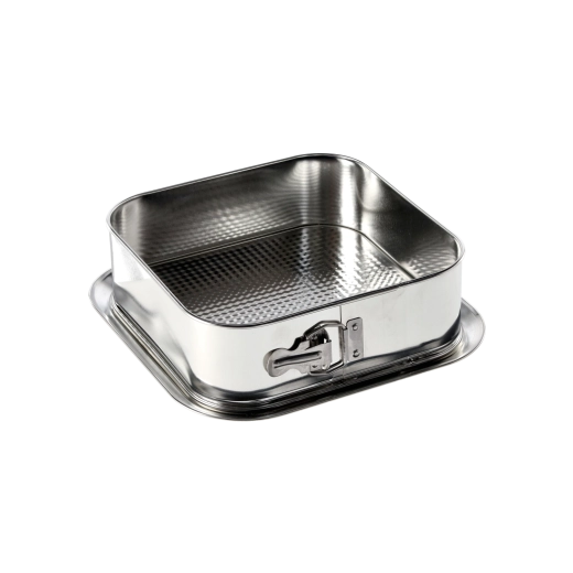 Firkantet kageform 24 × 24 cm med aftagelig bund