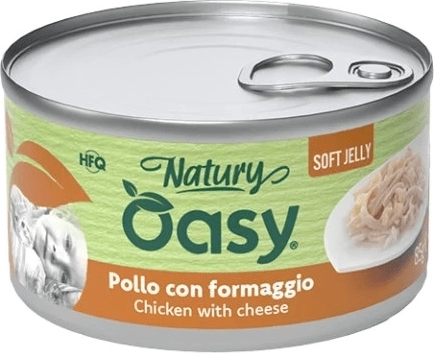 Oasy Natural Soft Jelly kylling med ost 150 g
