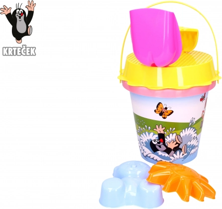 Sand-sæt Muldvarpen 1,5 L pink