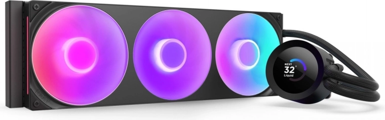 NZXT Kraken Plus 360 RGB LCD sort