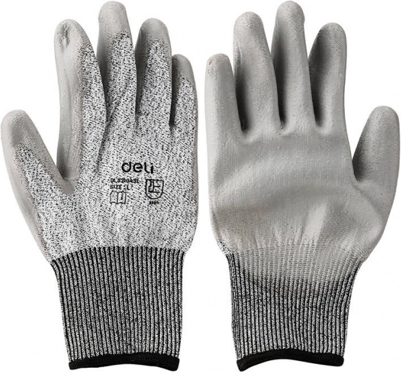 Skærebestandige handsker Deli Tools L