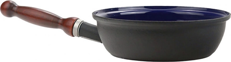 Emaljeret pande med aftageligt håndtag 24 cm BSE