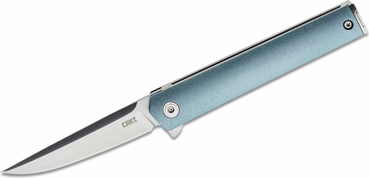 CRKT CEO Compact Blue lommekniv 6,6 cm, blå, GRN