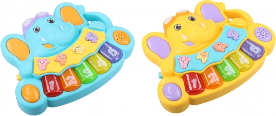 Klaver med dyr i form af elefant