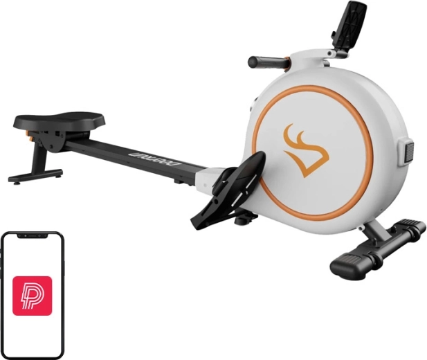 Magnetisk romaskine DeerRun RW600 hvid