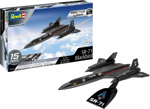 Plastikmodel SR-71 Blackbird Easy-Click 1:110