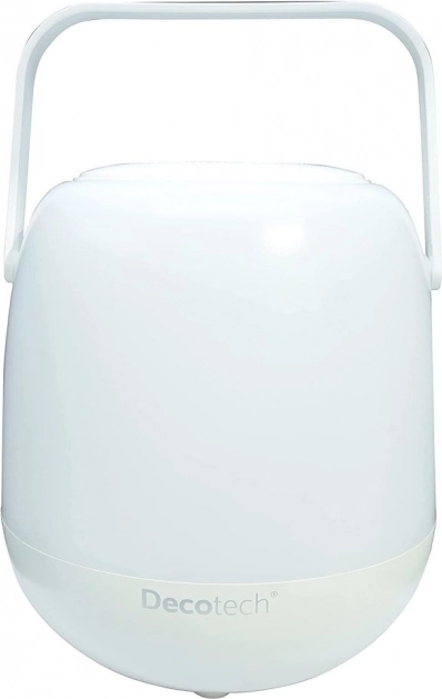 Trådløs Decotech-højttaler med farverige lyseffekter