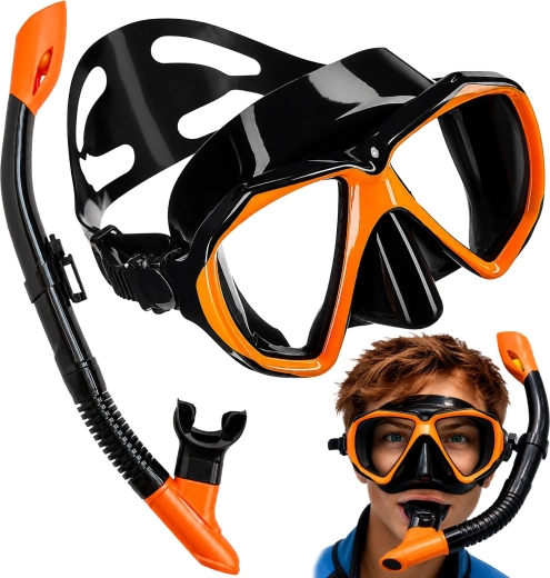 RENEW FORCE dykkermaske med snorkel