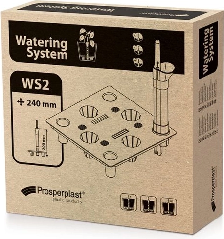 Vandingssystem Square 24 cm til urtepotter Prosperplast
