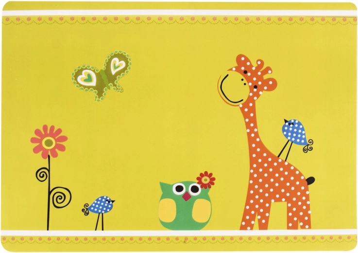 Børneunderlag UH giraf 35 × 25 cm