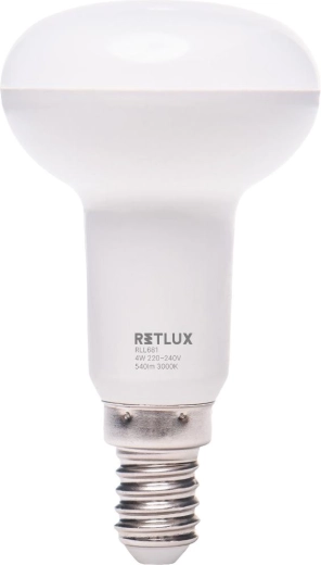 LED-reflektorpære RETLUX R50 E14 4 W varm hvid