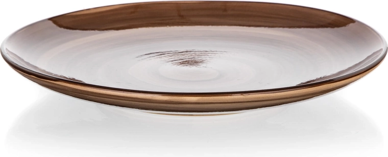 Keramisk desserttallerken 21,5 cm PALAS brun