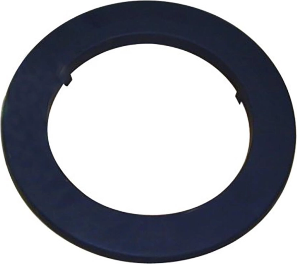 Røgring 125 mm, tykkelse 1,0 mm, sort
