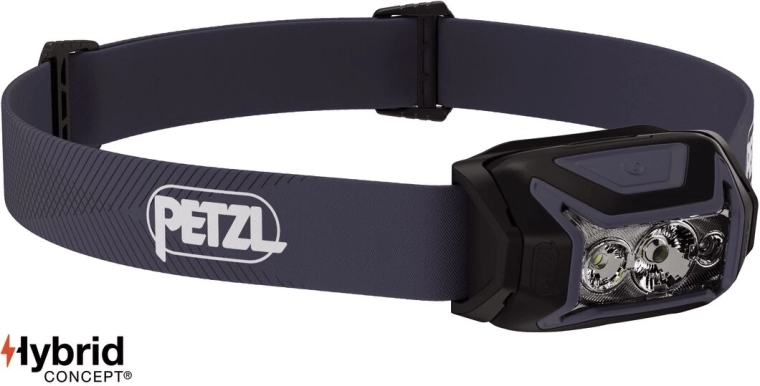 Pandelampe PETZL Actik, sort, 450 lm