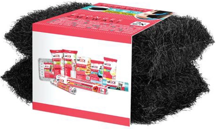 VIGO! sorte skuresvampe til opvask 2 stk.