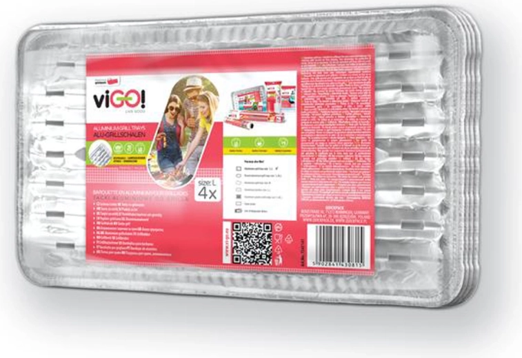 Grillbakker Quickpack, 4 stk.