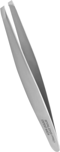 Skrå professionel pincet til øjenbryn STALEKS Expert TE-62/4