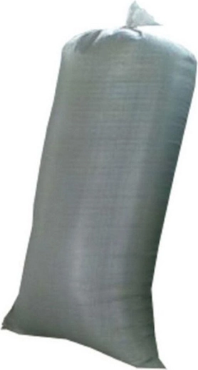 Vævet PP-sæk 90 × 56 cm hvid