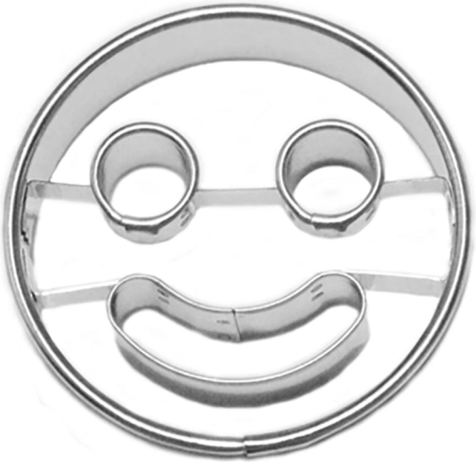 Udsteget til småkager Smiley glad