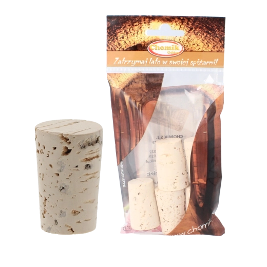 Sæt kegleformede korkpropper 25 mm (5 stk.)