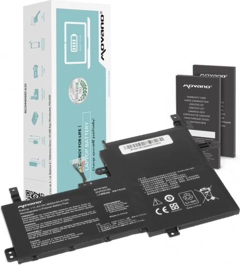 Movano-batteri B31N1842 til Asus VivoBook (3600 mAh, 41 Wh)