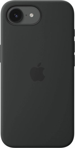 Silikonetui med MagSafe til iPhone 17e – sort