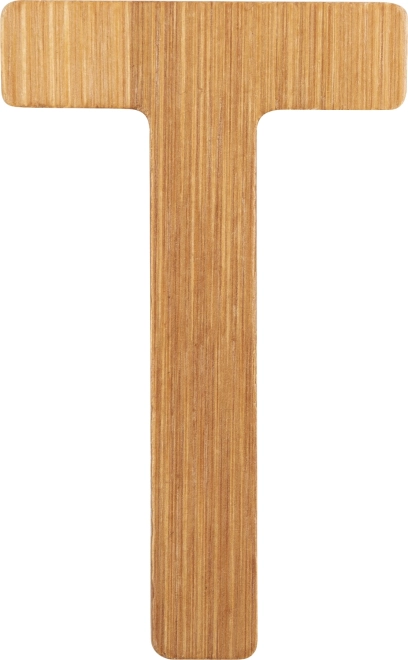 Small foot bambusbogstav T